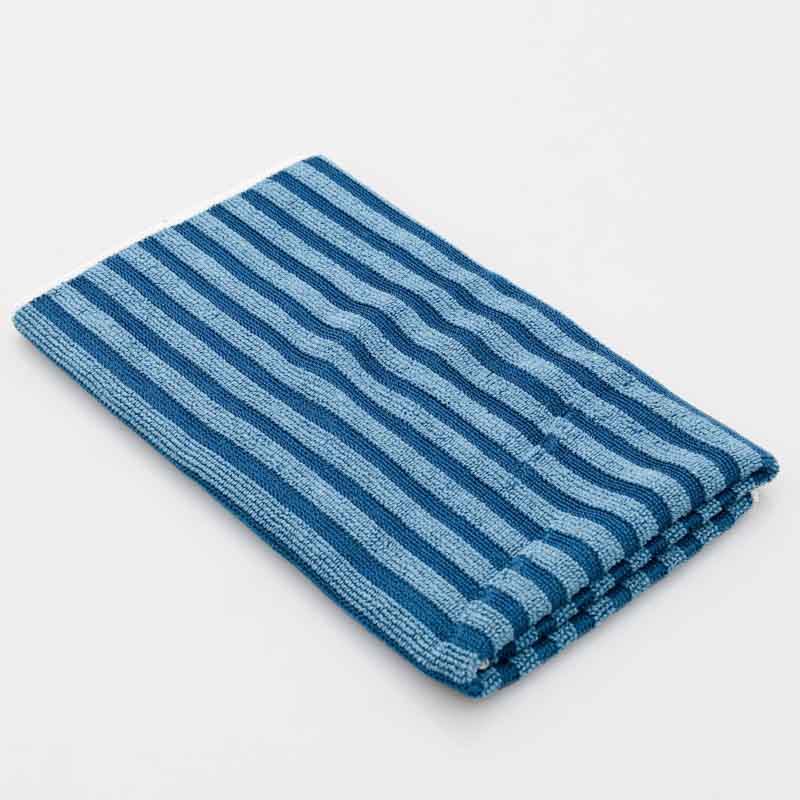 Serpillière Microfibre à Bandes - Maya Professional - 155g - Nettoyage Et Séchage En 1 Passage